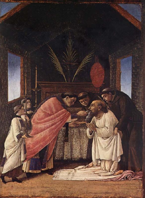Sandro Botticelli Last Communion of St.Jerome china oil painting image